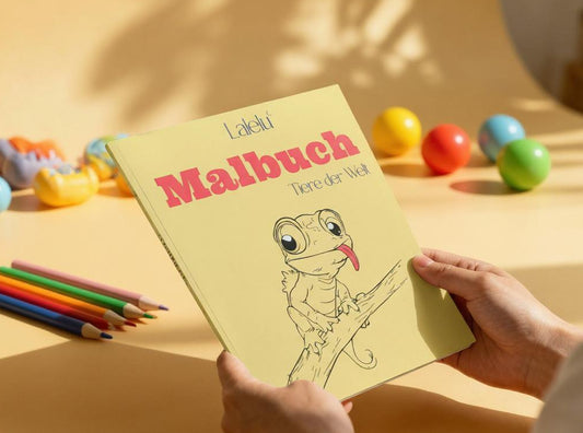 Malbuch 'Tiere der Welt'