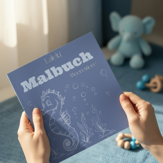 Malbuch 'Meerestiere'