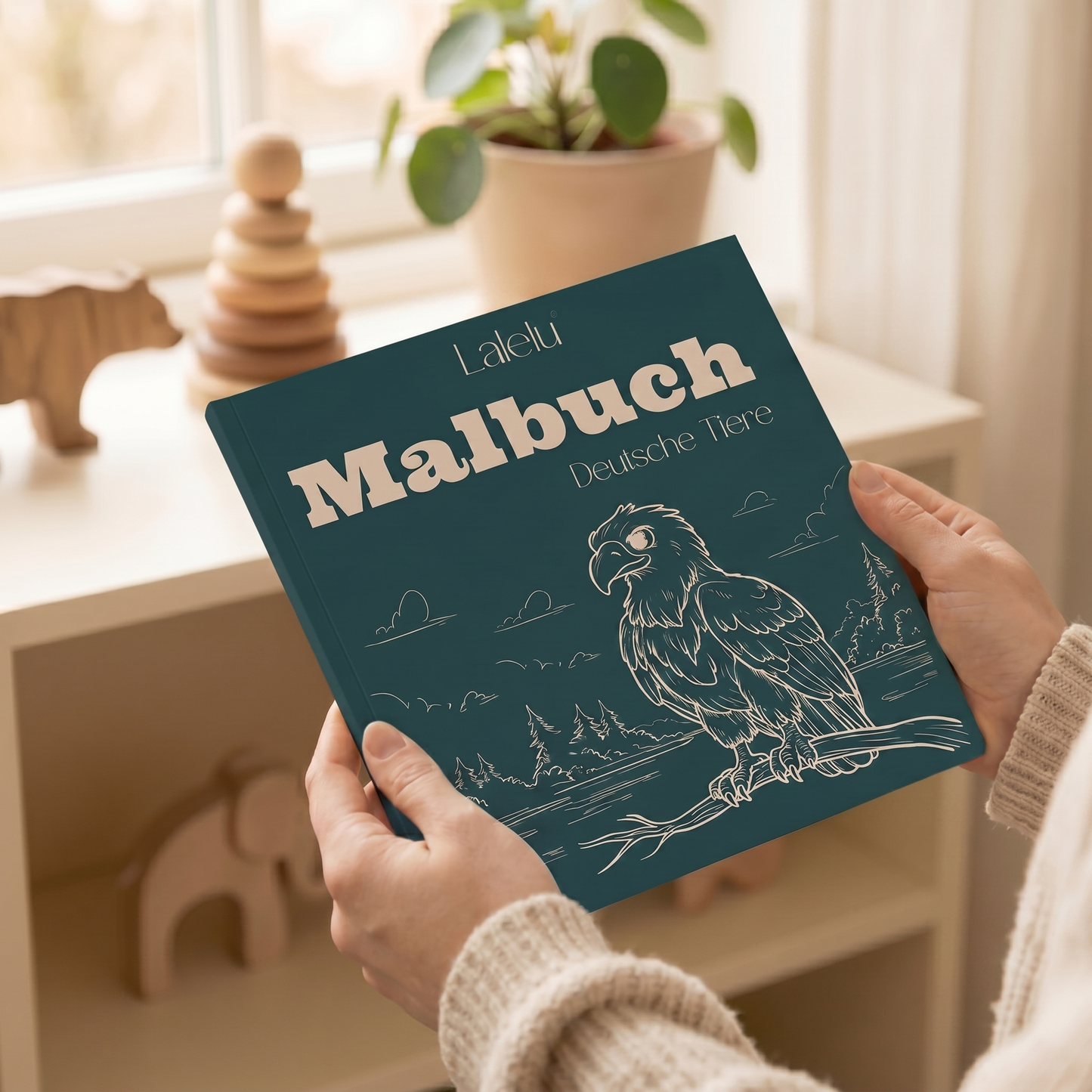 Malbuch 'Deutsche Tiere'