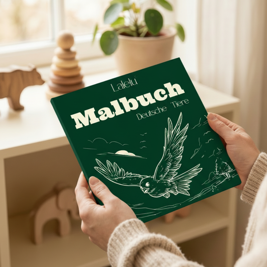 Malbuch 'Deutsche Tiere'